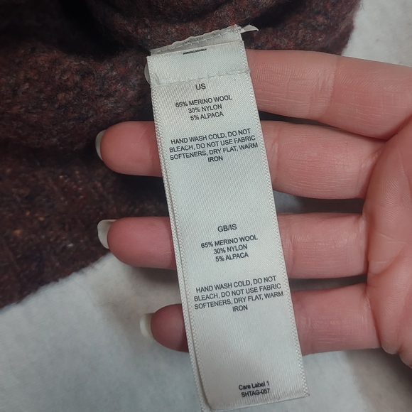 Vintage Sherpa Adventure Gear| Women's Large| Maroon - Picture 7 of 7